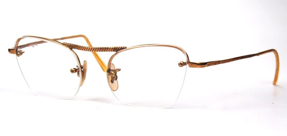 Echtes Vintage Brillengestell aus den 40er Jahren 