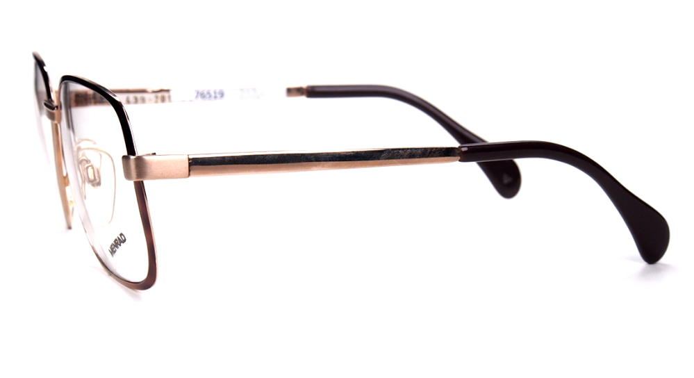 Kultbrille der 70er Jahre, große Herrenmetallbrille von Menrad Made in Germany