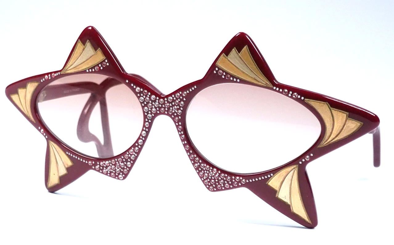 Eine der ausgefallensten Brillen weltweit,  verrückte Brillen, außergewöhnliche Brille, coole Vintagebrille, 85816