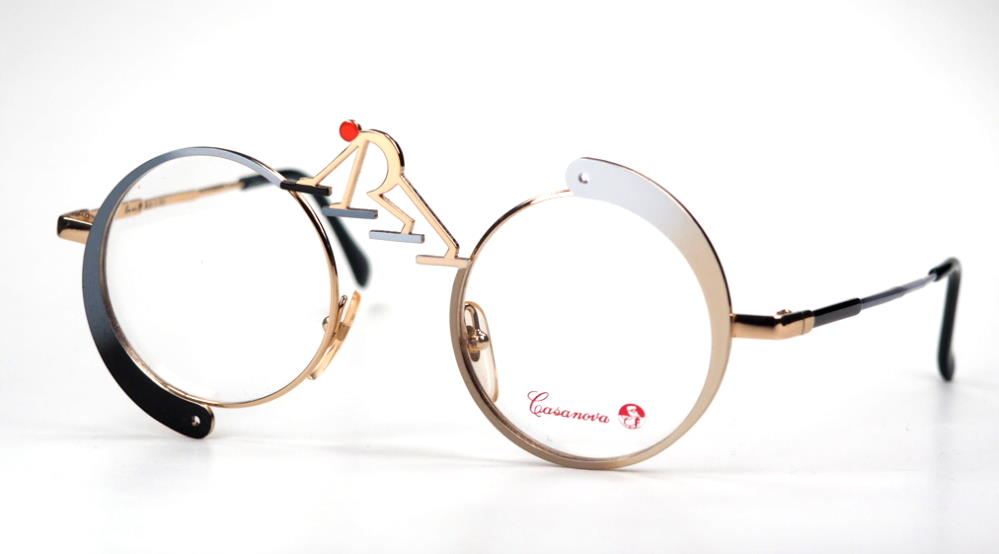 Casanova Brille, eyewear SC5 C01 Made in Italy