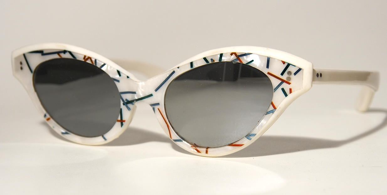 50er Jahre Schmetterlingsbrille Sonnenbrille 18865