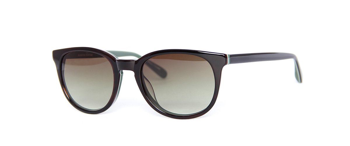 Hamburg Eyewear Lasse Sun 10 dunkelbraun, dunkelgrün