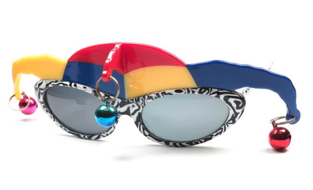 Anglo American Joker, Kasper Vintage Brille Sondermodell aus dem Jahr 1980,  verrückte Brillen, außergewöhnliche Brille, coole Vintagebrille,