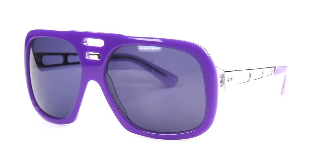 Lila Sonnenbrille echt Vintage aus den 70er Jahren 17972
