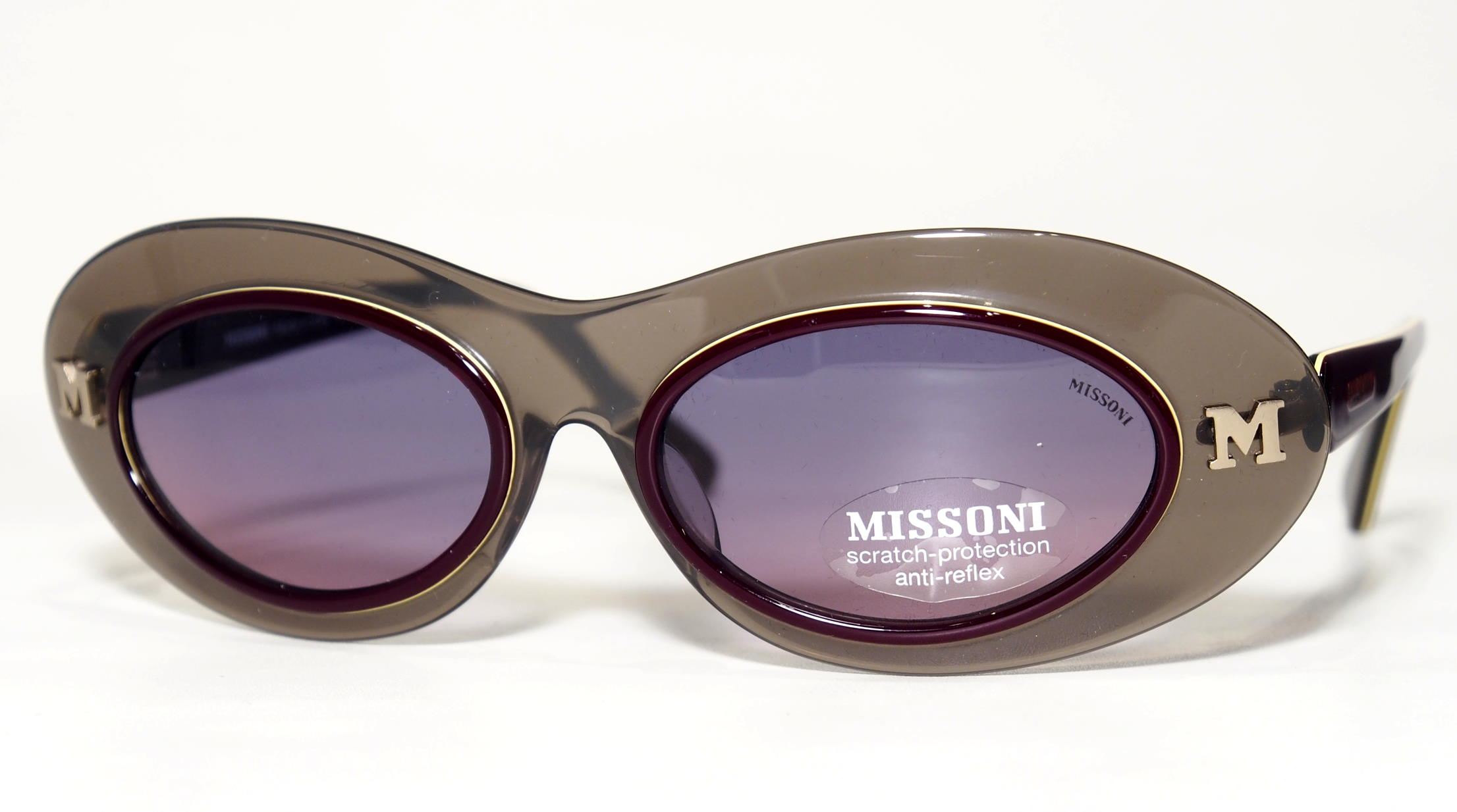 Vintage Sonnenbrille Missoni / 90er Jahre Kult-Sonnenbrille 0105 S 053