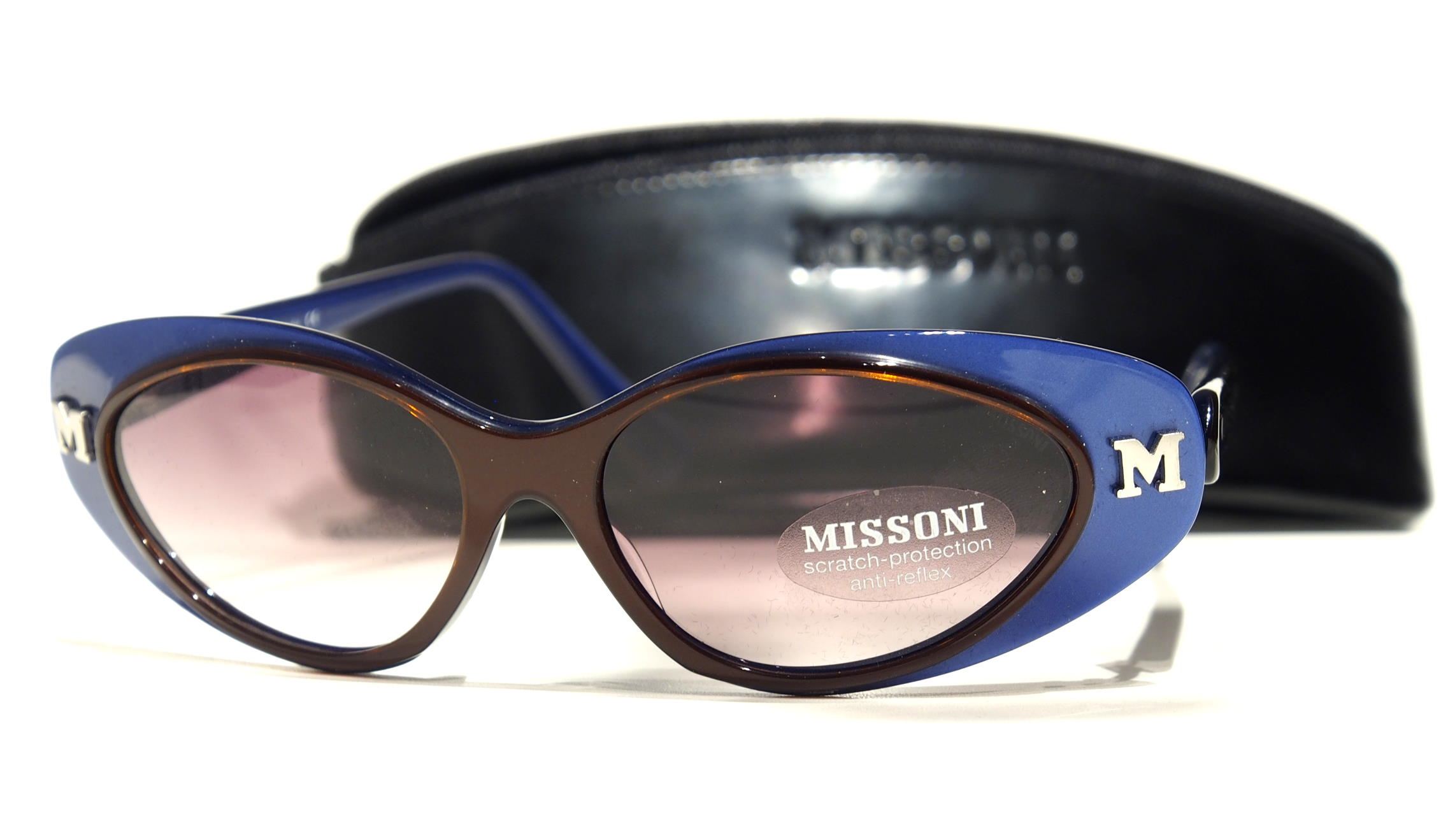 Sonnenbrille von Missoni 90er Jahre Kult-Sonnenbrille echte Vintagebrille 