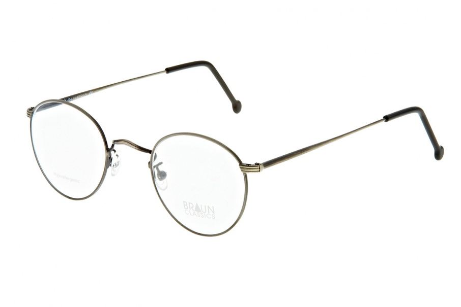 Braun Classics Eyewear Brille 104 F4 antik silber