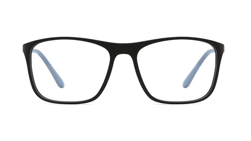 Sea2see eyewear Fogo Farbe 03 Schwarz/hellblau matt, recyceltes Meeresplastik