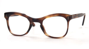 Hornbrille der 40er Jahre in havanna, echte Vintagebrille