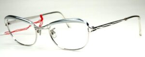 1960er Jahre-Brille aus Metall von Amor aus Frankreich. (small)