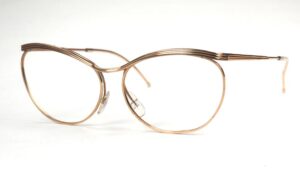 Echte Cateye Vintagebrille der frühen 70er Jahre, fabrikneu, New Old Stock