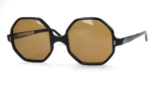 Sonnenbrille der 70er Jahre achteckige Form, Achteck-Brille