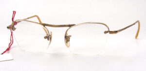Algha Vintage Damenbrille der 30er Jahre Golddoublé