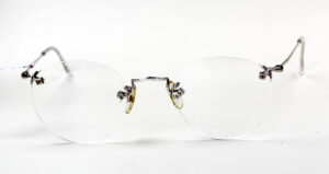 Algha Diaflex Vintage,14 Karat, Weißgolddoublé. Made in England