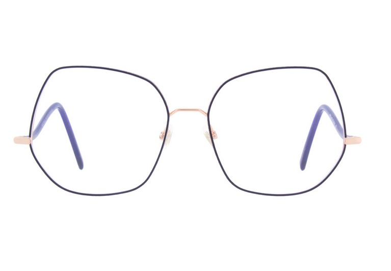 Andy Wolf eyewear Frame 4786 Col. 06 roségold-blue