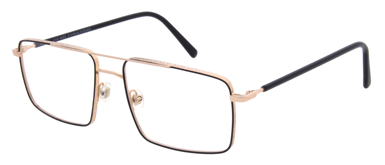 Andy Wolf eyewear Frame 4795 Col. 01 rosegold-black – Bild 2