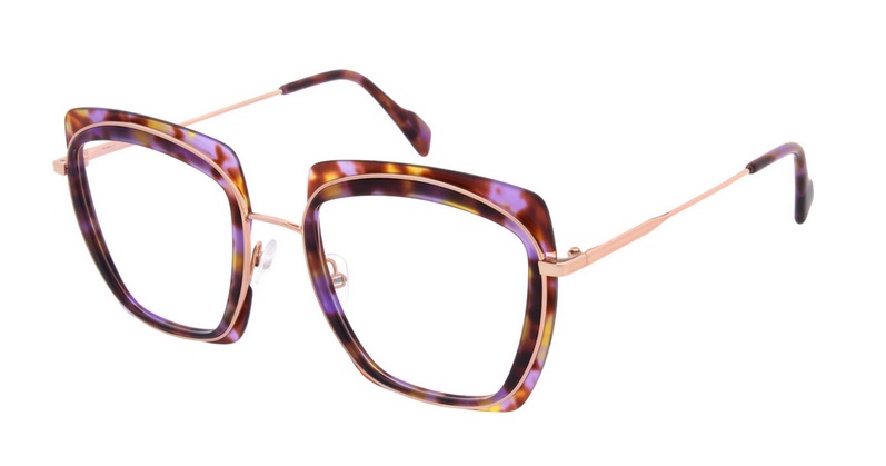 Andy Wolf eyewear Frame 4798 Col. 03 violet-roségold – Bild 2