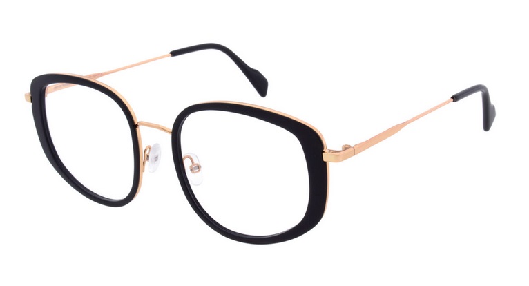 Andy Wolf eyewear Frame 4802 Col. 01 black-roségold – Bild 2