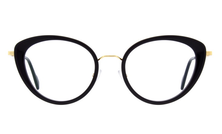 Andy Wolf eyewear Frame 4830 col. 01 black gold
