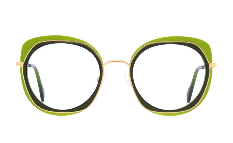 Andy Wolf eyewear Frame 4837 col. 04 green gold