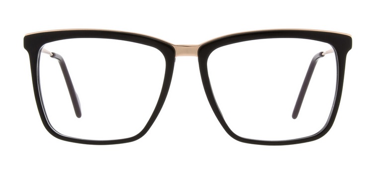 Andy Wolf eyewear Frame Sandle col. 01 black roségold