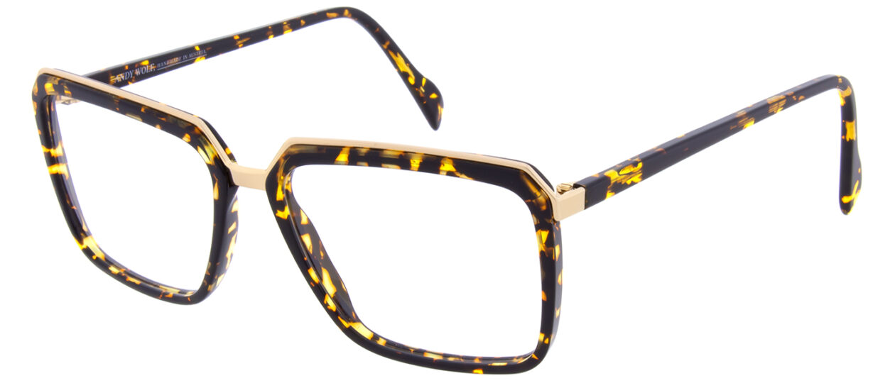 Andy Wolf eyewear Frame MANZU Col. 04 brown-gold – Bild 2