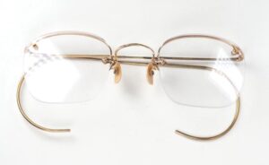 Antike Brille aus den 30er Jahren in 12 Karat Golddoublé