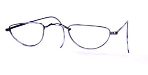Halb- und Lesebrille, Vintagebrille, selten und antik