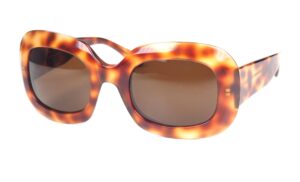 Audrey Hepburn Sonnenbrille fabrikneu in havanna