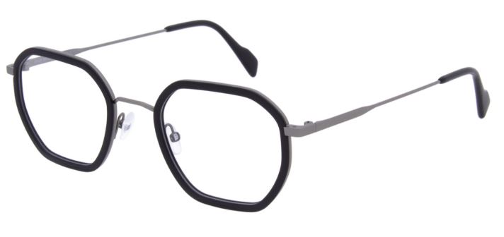 Andy Wolf eyewear Frame 4801 col. 01 silver-black – Bild 2