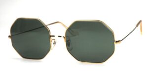 Sonnenbrille Ray Ban Bausch & Lomb USA, Vintage 80er Jahre, Achteckform