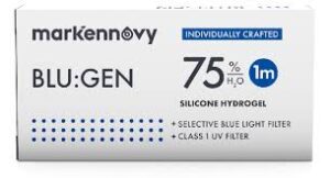 Blugen multifocal torische Kontaktlinsen Silikonhydrogel mit Blaulichtfilter 3 Box, markennovy