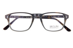 Braun Classics Eyewear, Modell 65 F82 Dunkelhavanna-grau