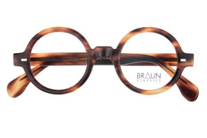 Braun Classics Eyewear,  Modell Ikone1 F81 Dunkelhavanna-Horn