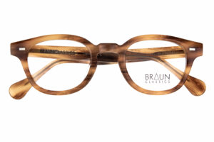 Braun Classics Eyewear,  Modell Ikone2 F80 Hellhavanna-Horn