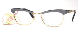 Vintage- Browline- Brille der 60er Jahre, noch fabrikneu