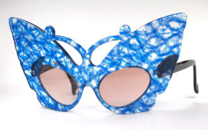 Ausgefallene Cateyebrille für besondere Events