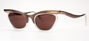 Schmetterlingsbrille, Cateye Brille, Sonnenbrille, 50er Jahre, echt Vintage
