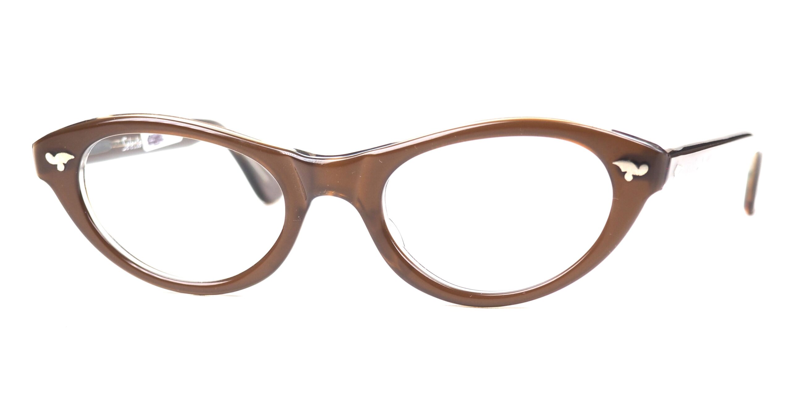 50er Jahre Brille als Schmetterlings-oder Cateyebrille