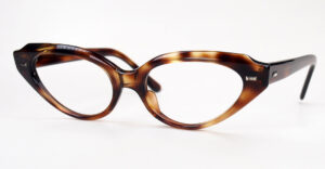 Echte Cateye- Vintagebrille der 70er Jahre