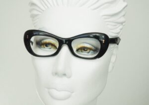 50er Jahre Cateye Brille, Schmetterlingsbrille, original Vintagebrille