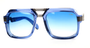 Cazal Legendos Brille Modell 669 Col 002 blau silber