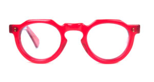 Lesca Lunetier Limited Edition Modell Crown Panto col. 4, upcycling acetate