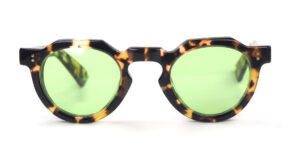 Lesca Lunetier Limited Edition Modell Crown Panto col. 47, upcycling acetate