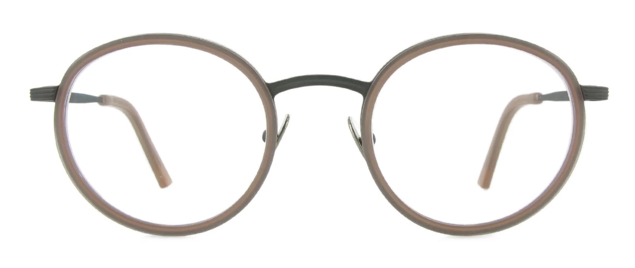 Funk Brille, Dieter Funk Osiris - grey matt nougat