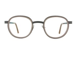 Funk Brille, Dieter Funk Ramses Rim - grey matt raw nougat
