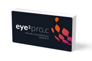 eye² Pro.C sphärische Kontaktlinsen 6er Box