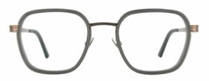 Funk Brille, Funk/Schuster Kek Acetat Rim - gcp grey copper