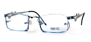 Ausgefallene Bohrbrille in flippigem Design von Take Off