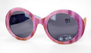 Funk Vintage Sonnenbrille im Leolook aus den 90er Jahren